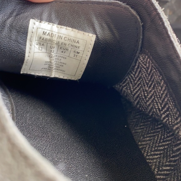 Penguin men’s navy lace up dress shoes - Picture 7 of 7